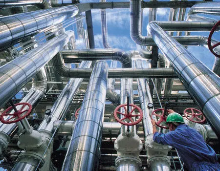Industrial Pipe Line Erection